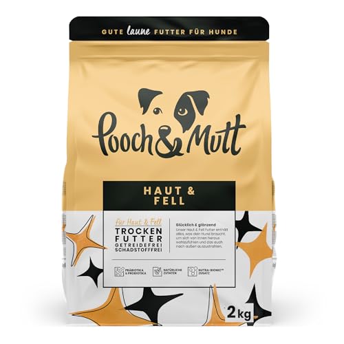 Pooch & Mutt - Haut & Fell, Getreidefreies Alleinfutter für Hunde für Haut und...