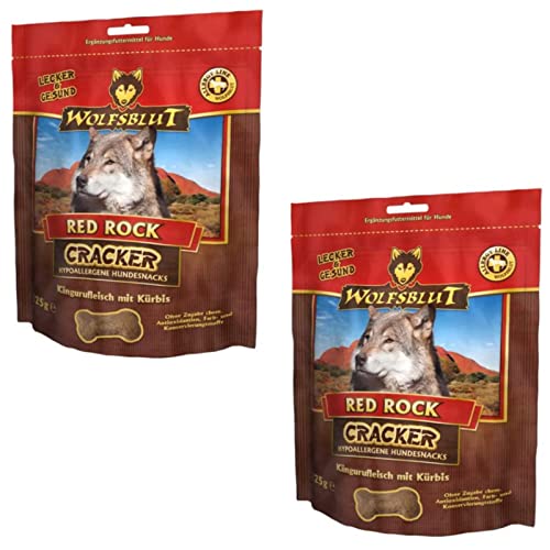 Wolfsblut Cracker Red Rock für Hunde - Doppelpack - 2 x 225 g